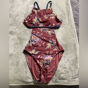 Patagonia Nireta One Piece Swimsuit Bathing suit 77310 Soar paradise pink